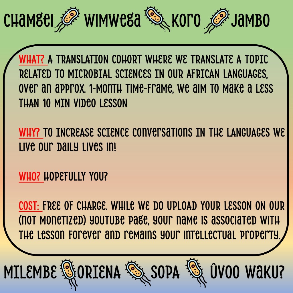 Science Translation Cohorts